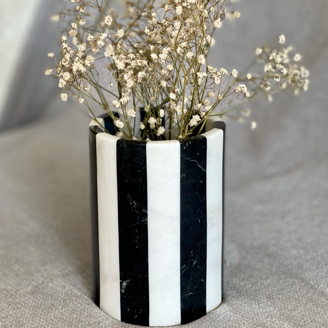 B&W Small Vase